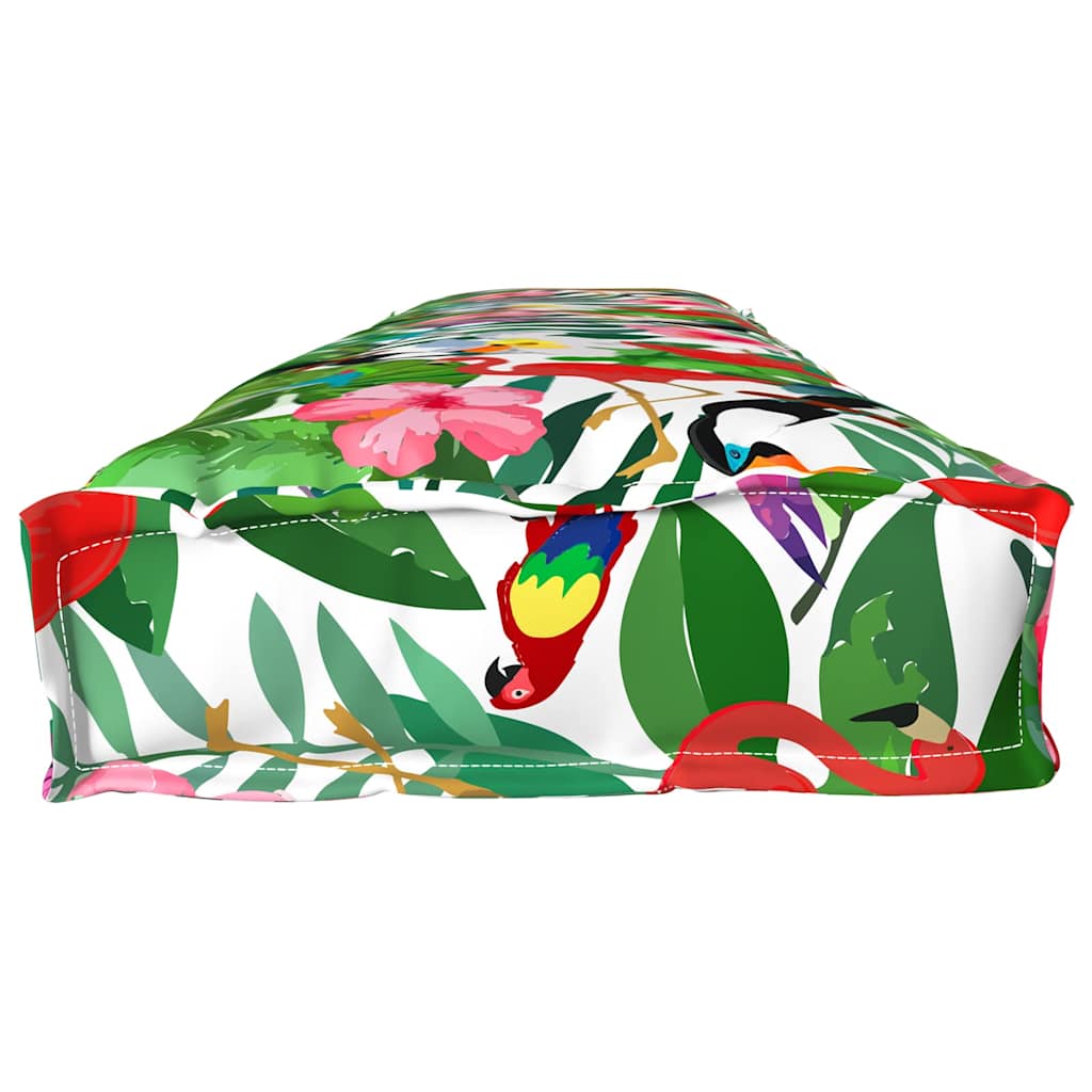 Pallet Cushion Tropical jungle 200 x 40 x 8 cm Oxford fabric